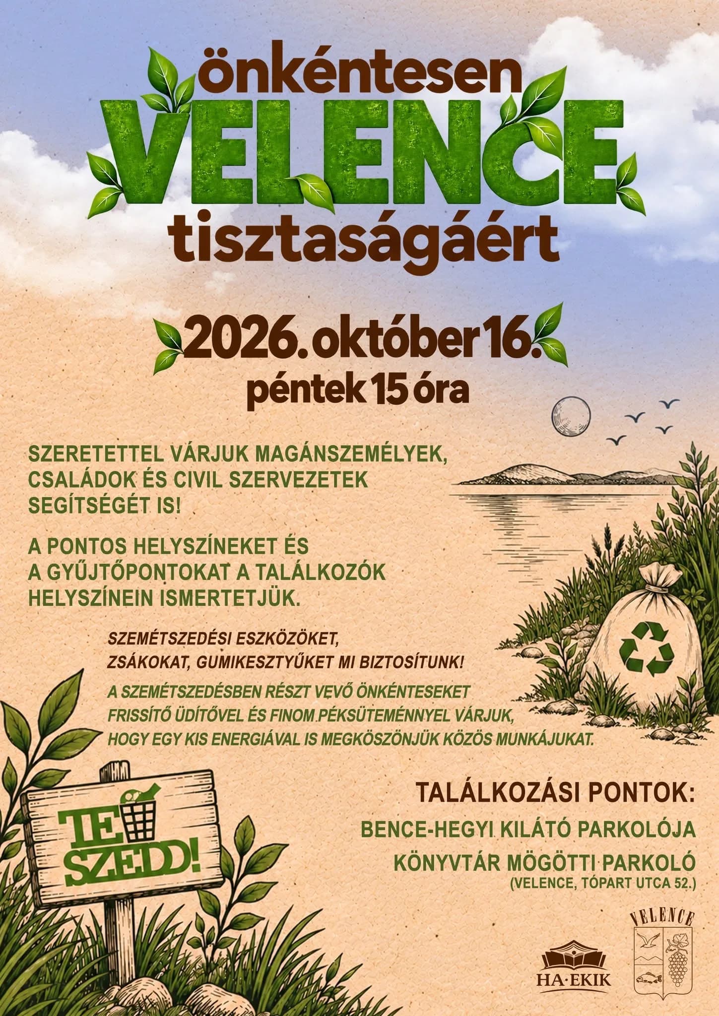 TeSzedd! – Önkéntesen Velence tisztaságáért