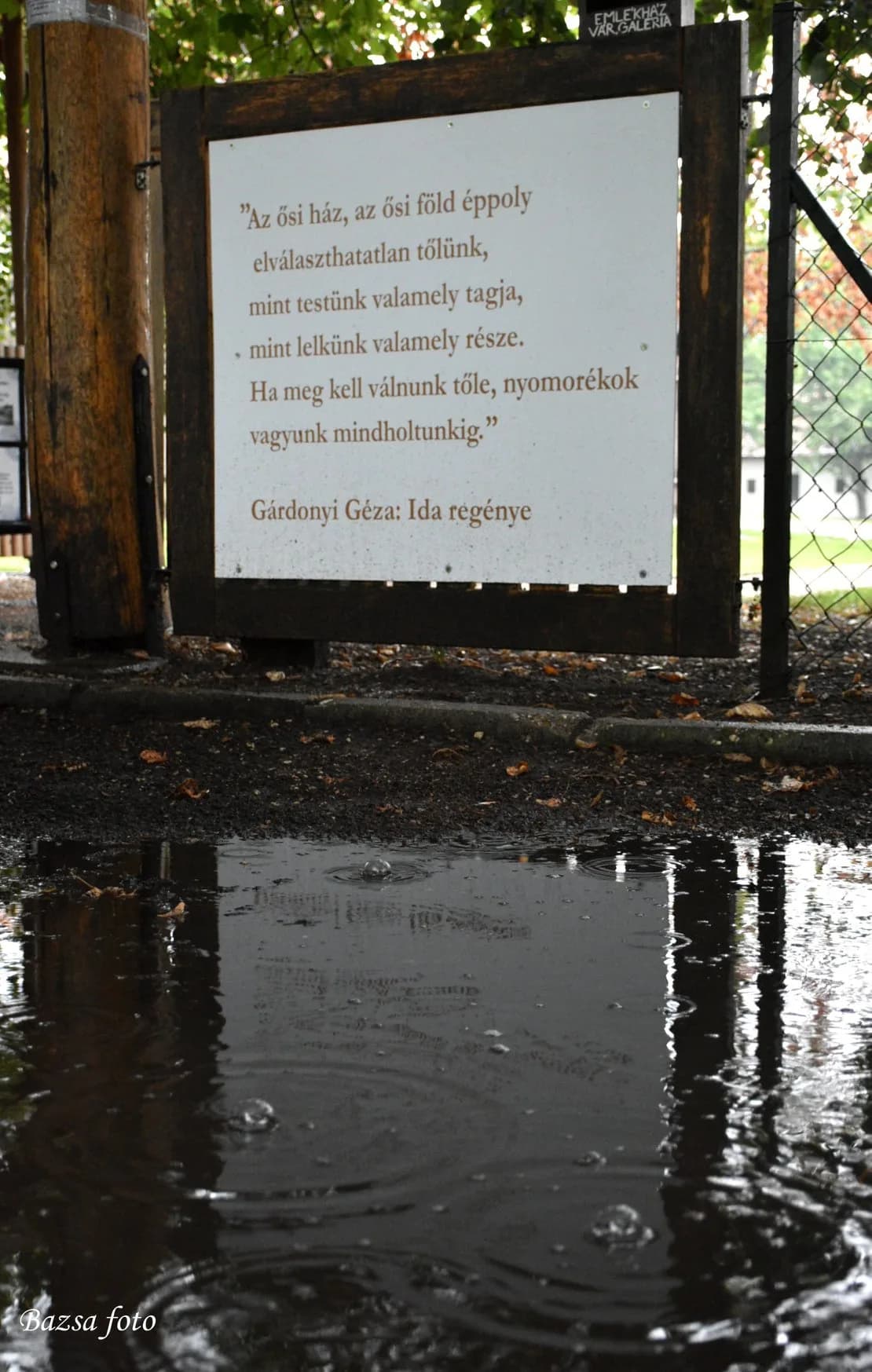 Gárdonyi Géza Tematikus Sétány