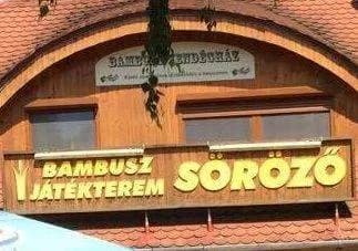 Bambusz söröző