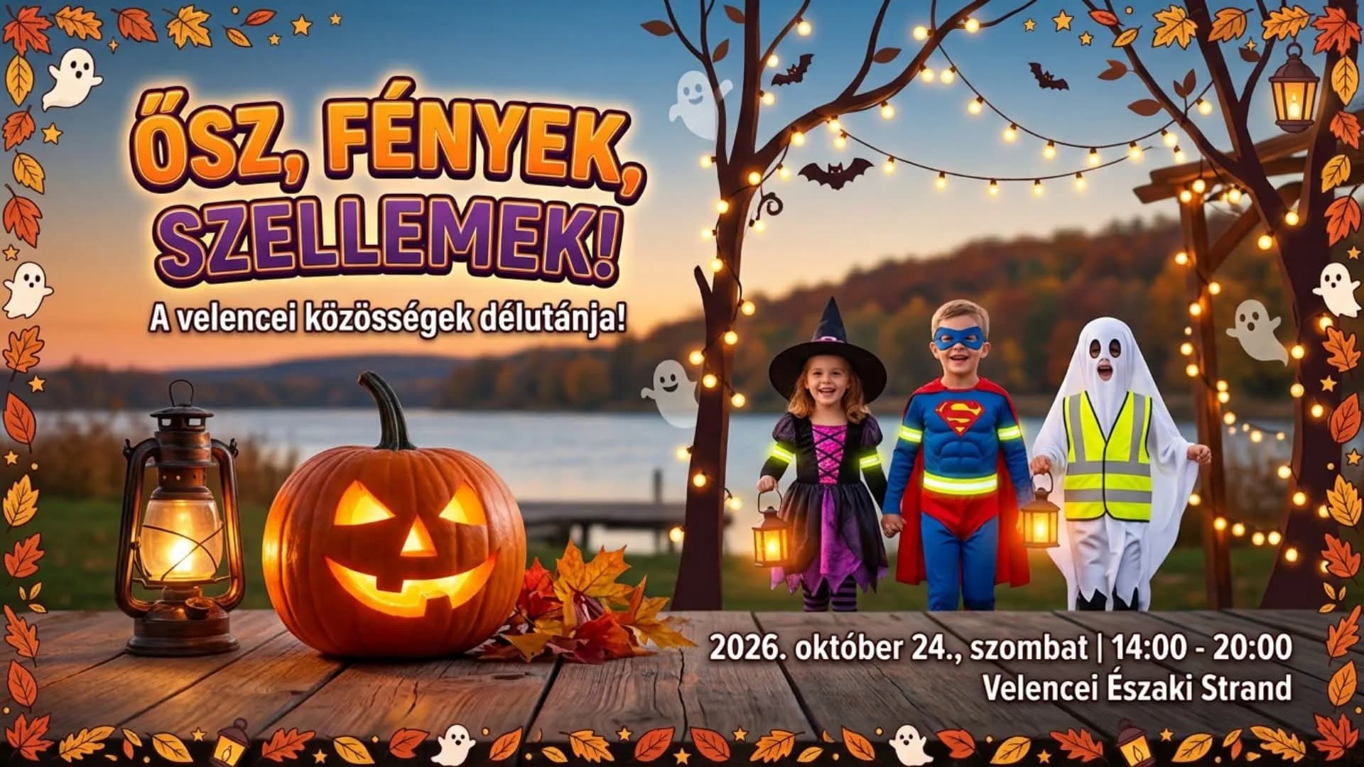 Ősz, Fények, Szellemek – A velencei közösségek délutánja