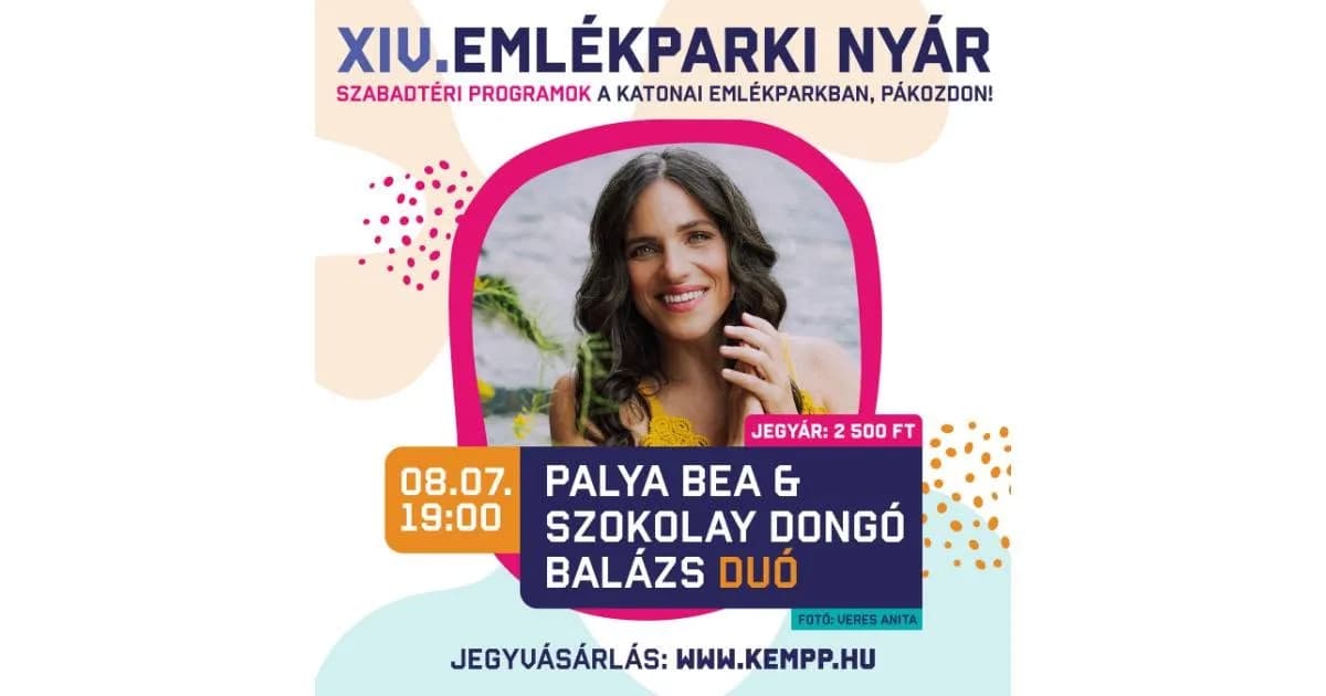 Palya Bea és Szokolay Dongó Balázs duó