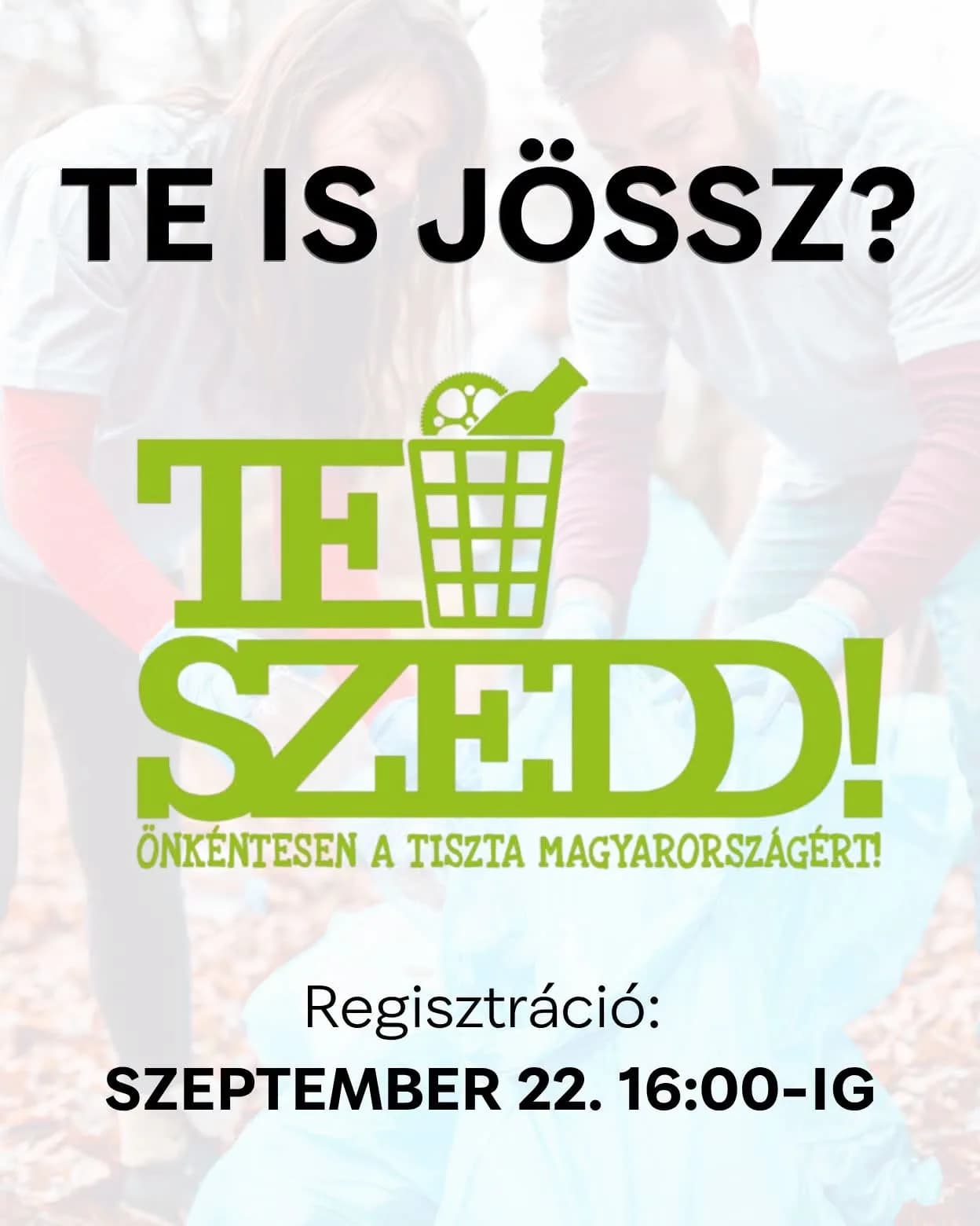 Már lehet regisztrálni a TeSzedd! önkéntes hulladékszedési akcióra