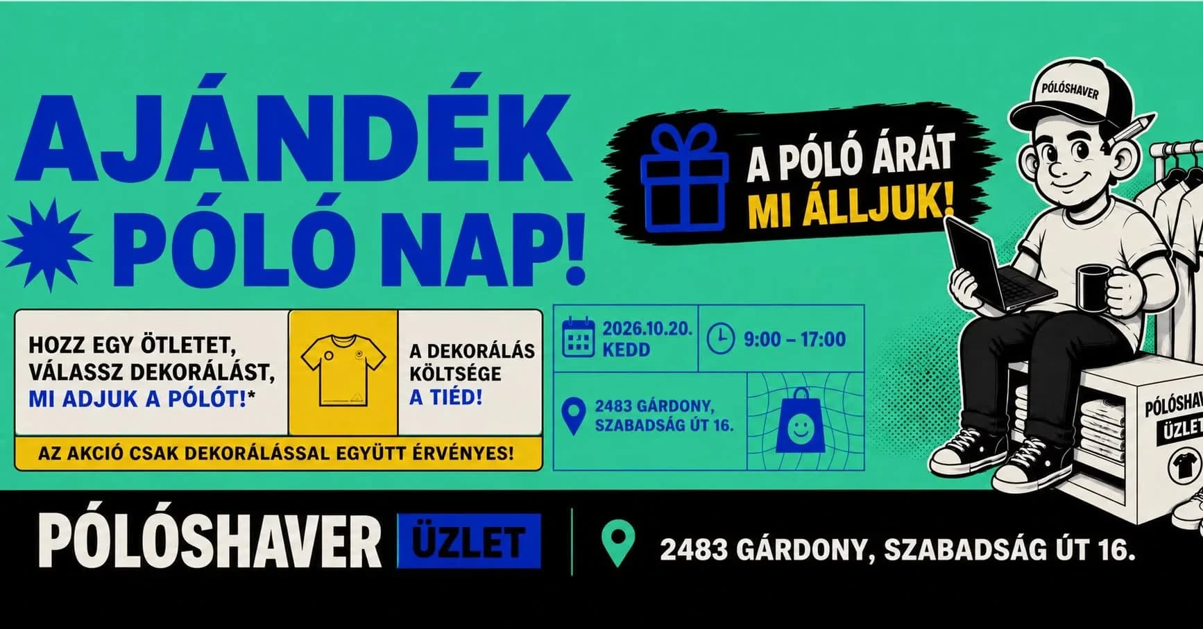 Ajándék Póló Nap - Pólóshaver Gárdony