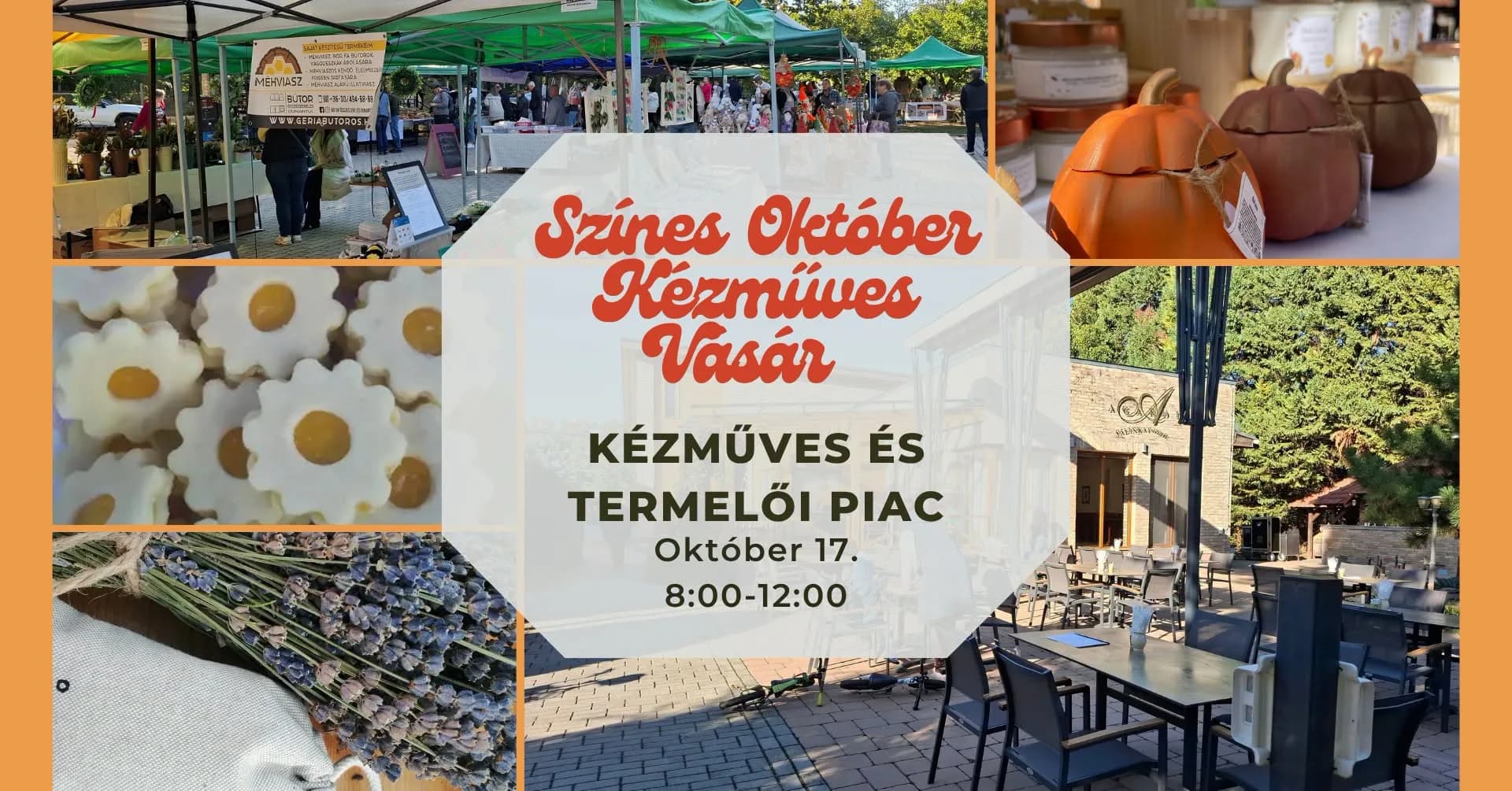 Színes Október Kézműves vásár és termelői piac