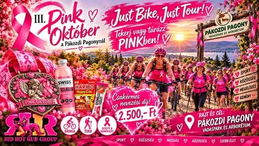 Velencei-tó kerülő és 5 km-es túra – Pink Október Pákozdon