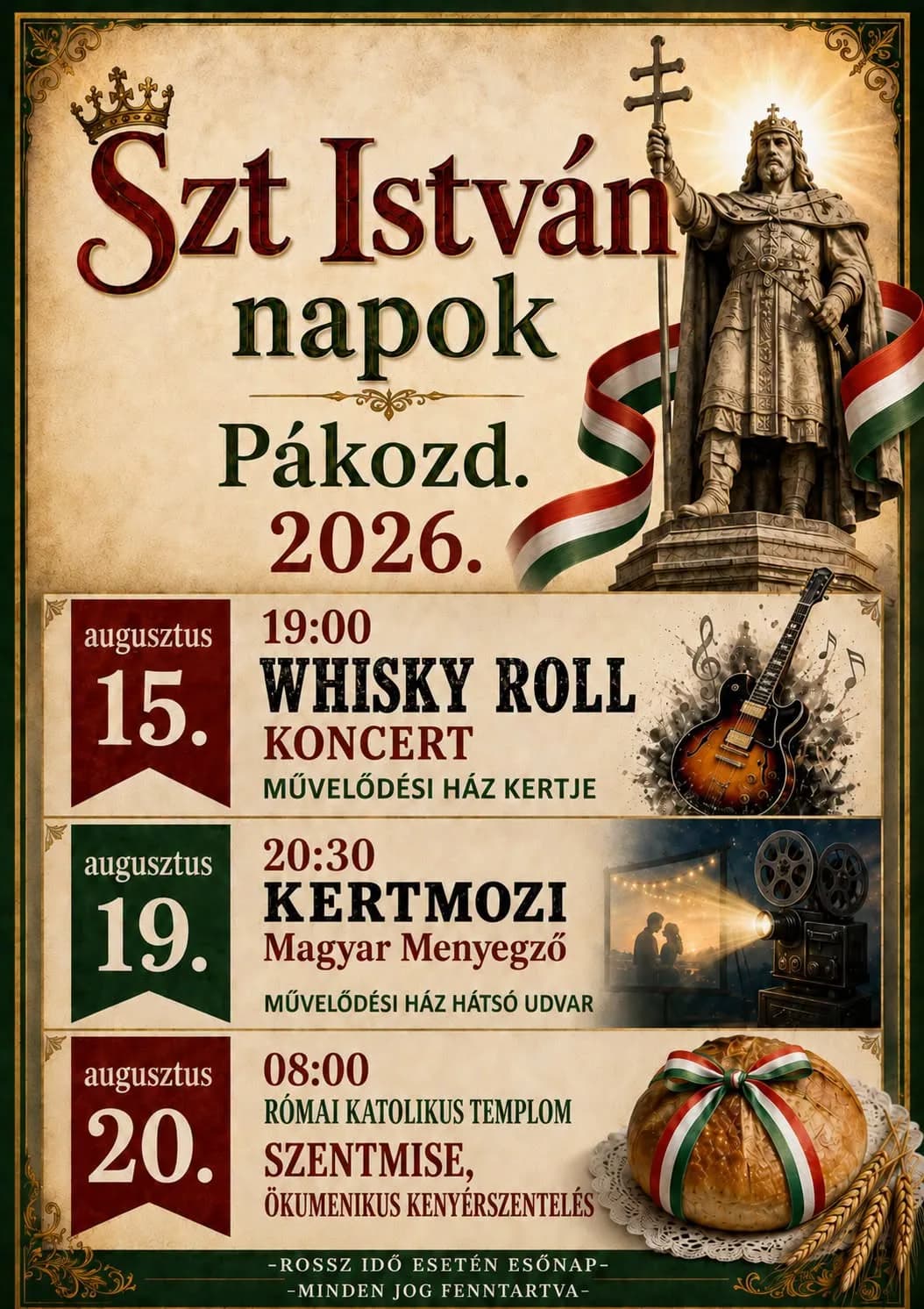 Szt István napok