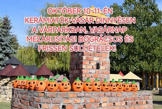 Kerámiatök-vásár Dinnyésen a Várparkban