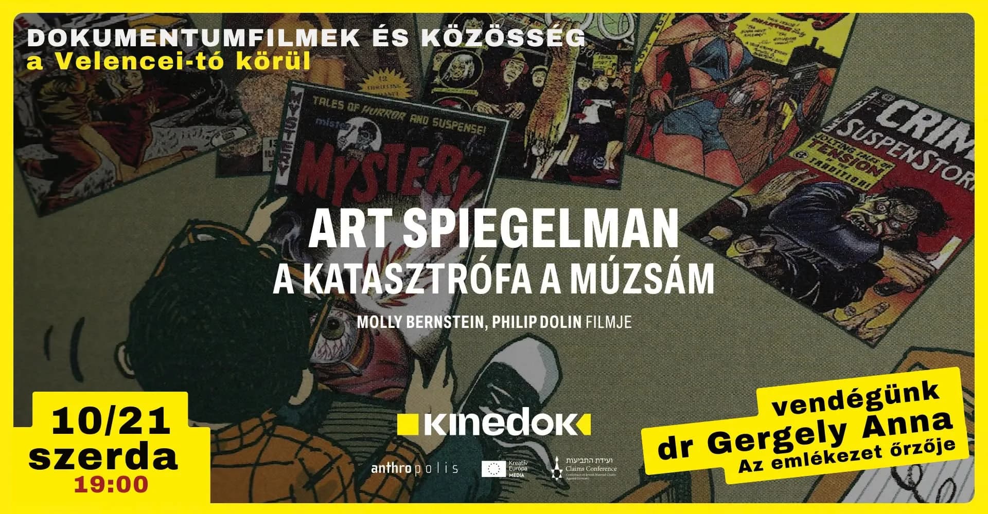 Filmklub a CASA-ban // Art Spiegelman – A katasztrófa a múzsám